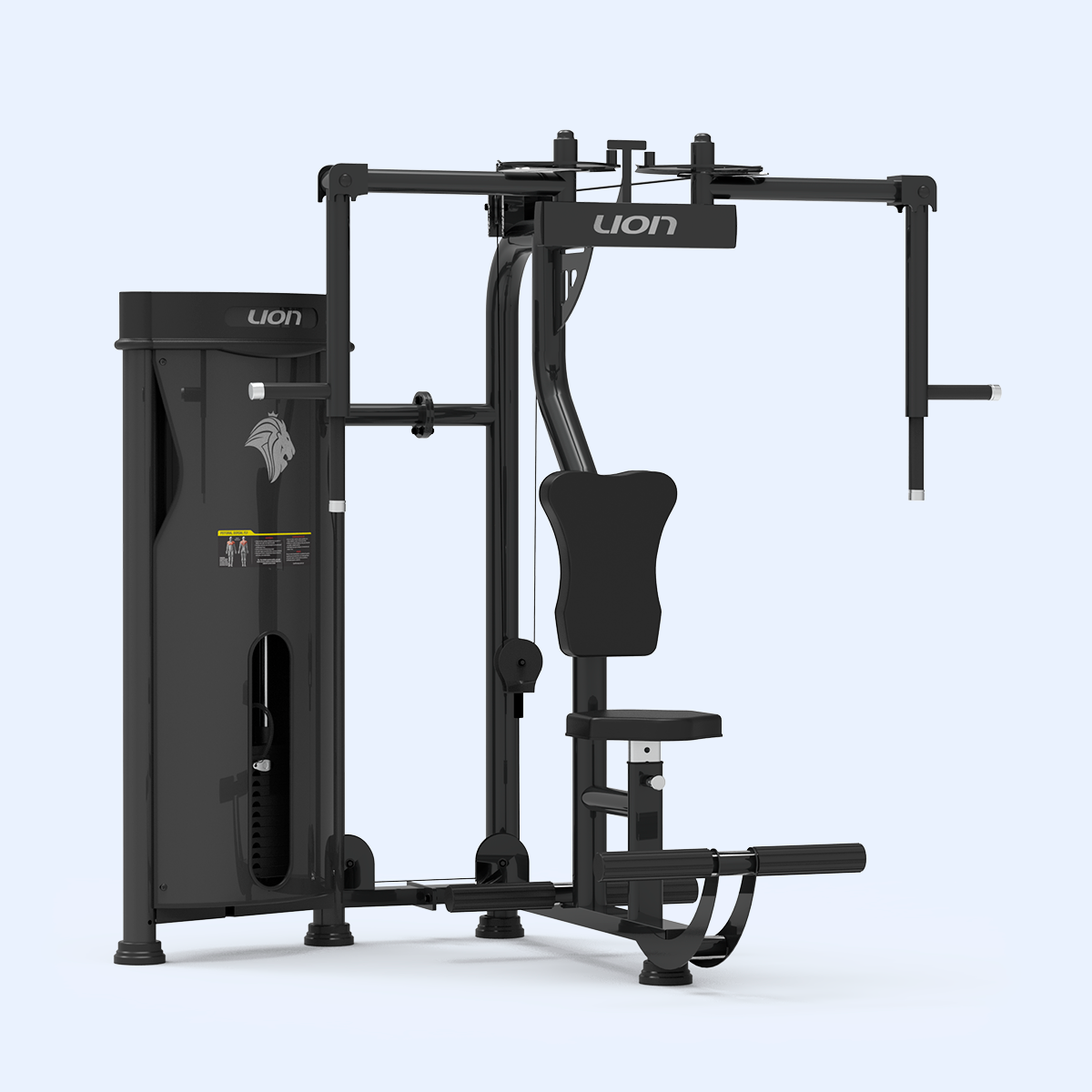 Peitoral Dorsal Crucifixo Iridium