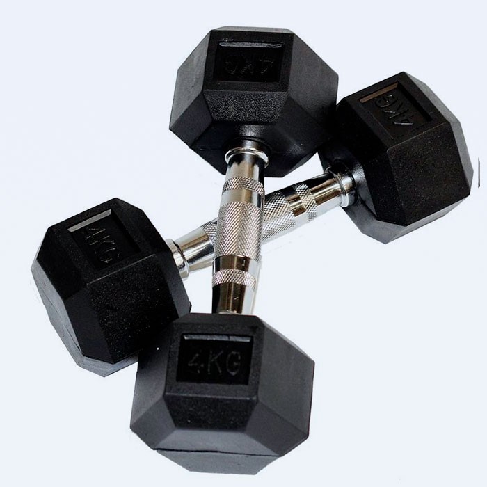 Jogo Halter Sextavado 1 a 10 Kg